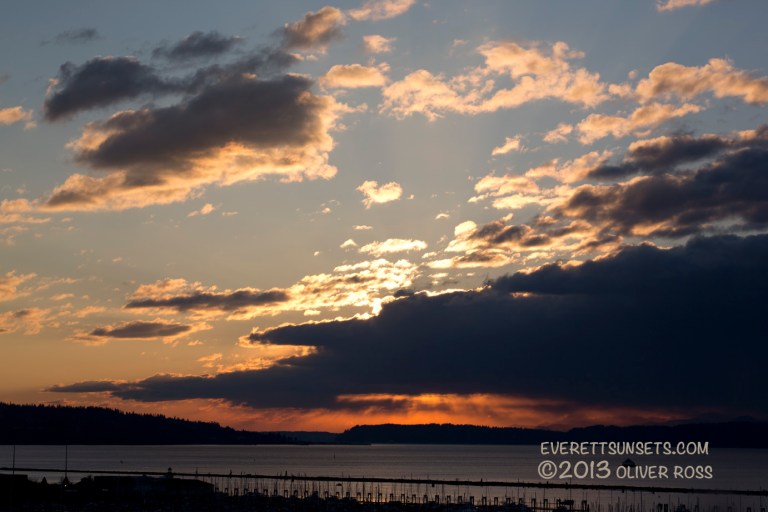 Sunset - December 6, 2013 by Oliver Ross